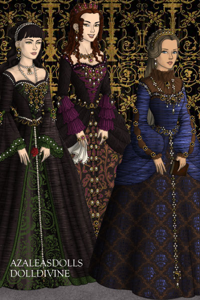 Fancy cousins ~ Going through a Tudor streak, me thinks.