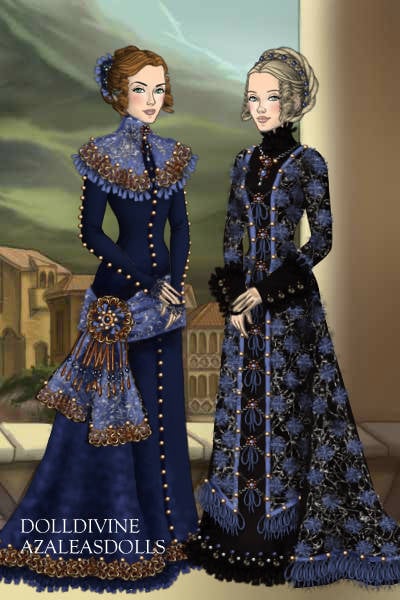1870s princess-lined dresses ~ The princess-line dress was so called af