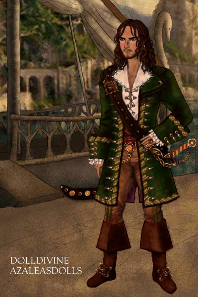 Pirate Captain for DrWhoist ~ I didn't want to make him too much of a 