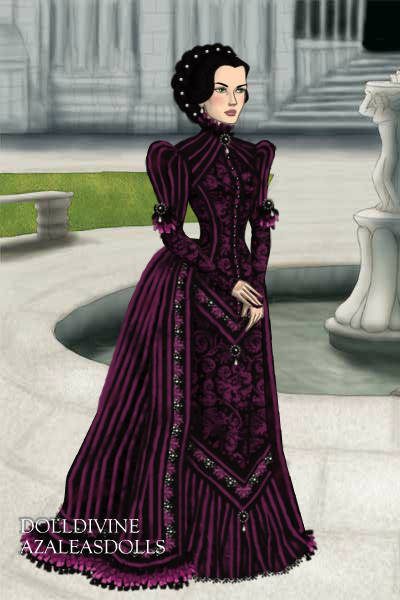 Imperial Purple Lady ~ ...And now I remember why I don't do str