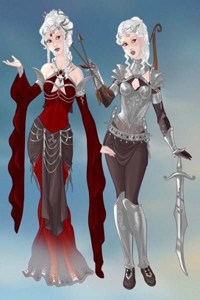 Royal Wear ~ Formal and Battle outfits for Queen Nual