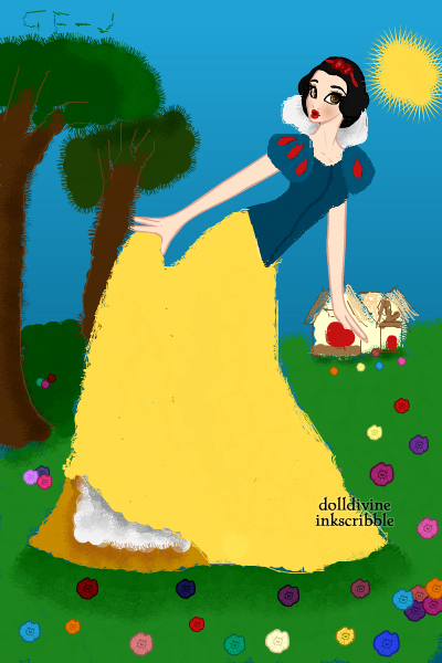 Snow White ~ Ugh this doll took me forever and a year