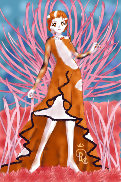 Clown Couture ~ Here is my clownfish for the Haute Coutu