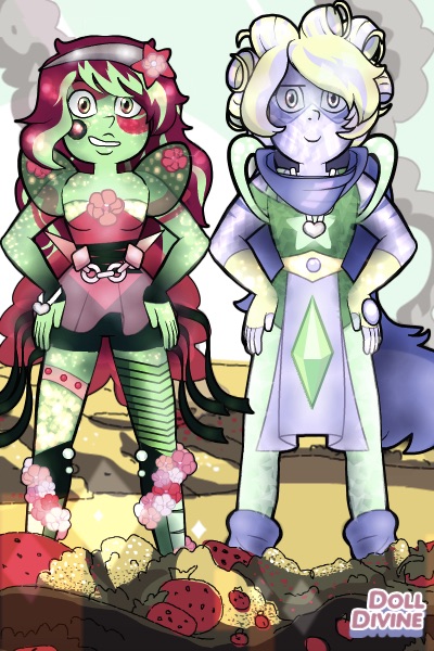Opal and Tourmaline the Gem Nerds ~ So…gems? I don’t even watch SU but I