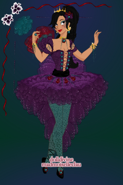 Me as a Peacock Ballerina ~ I. LOVE. THIS!!! It dident take me that 