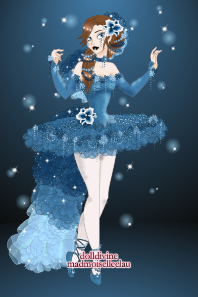 The Blue Swan ~ First swan ---> http://www.dolldivine.co