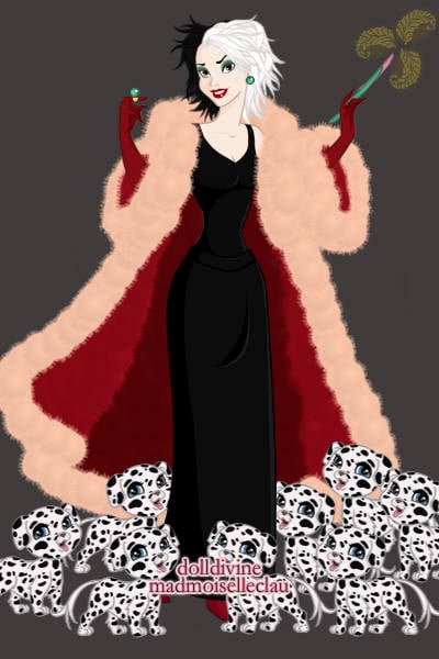 Cruella Deville ~ This is the second time I've had to make