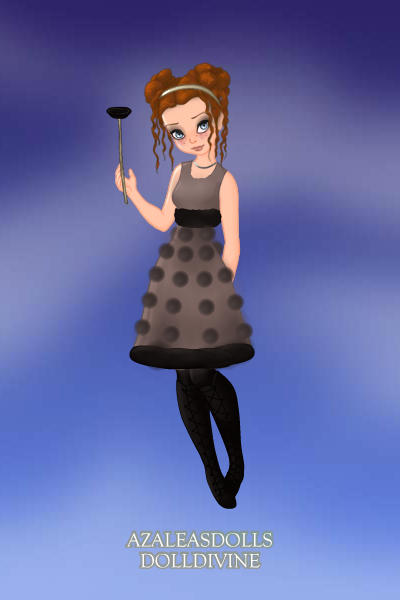 My Dalek Dress ~ Yes I actually own this. I wore it for H