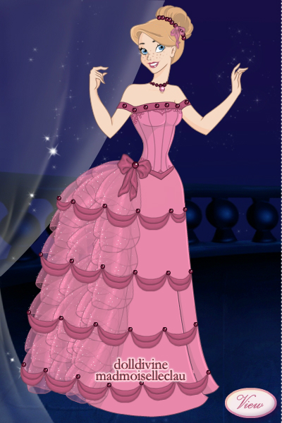 Me in a ball gown ~ For lady_llamacorn's contest #pink #ball