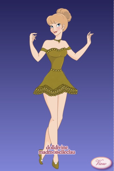 Tinker Bell ~ I didn't even bother with her wings #tin