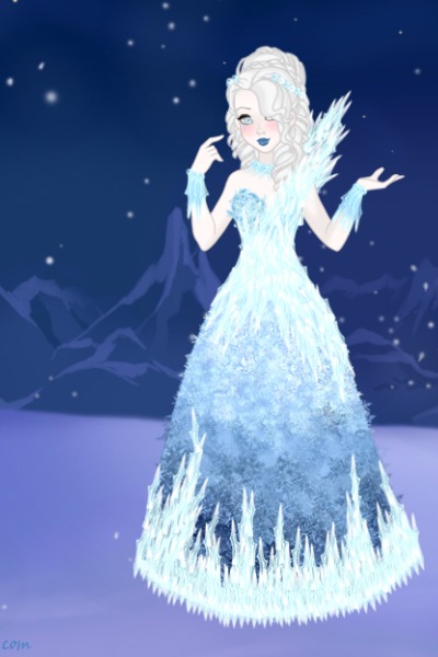 The Queen of Ice ~ This ones by ginge. I had this halfway d
