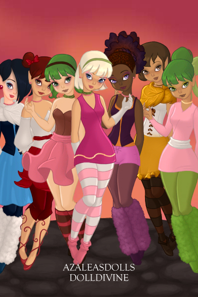 Sugar Rush Racers ~ From left to right: Adorabeezle, Jubilee