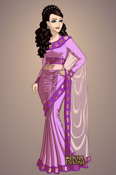 doll divine sari