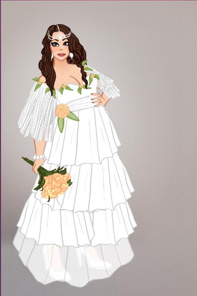 Greek style weddinig gown! ~ #Bride #Wedding #Greek #Flowers #Curvy