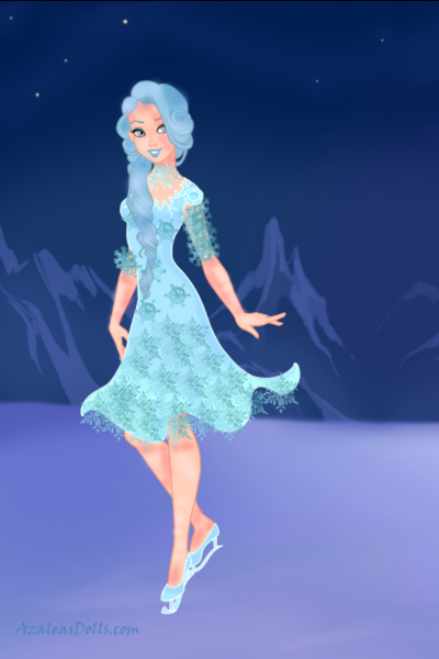 Thistle Periwinkle ~ Ice Skater ~ Mwehehheh Ice Queen = Ice Skater. I'm so