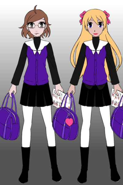 Chesterfield Academy For the Gifted: Gir ~ This is the girls school uniform for Che