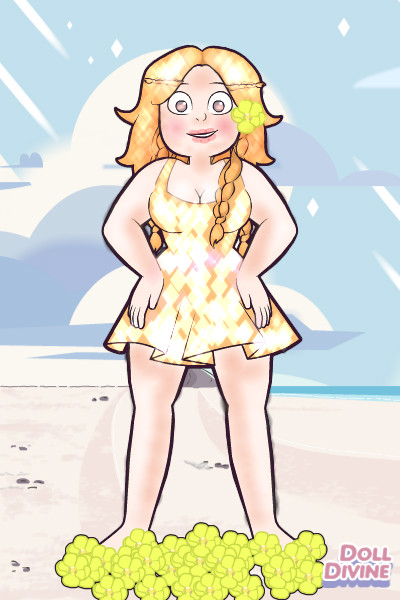Penny Clearwater - Sundress ~ Just some practice with my DDNTM Gemsona