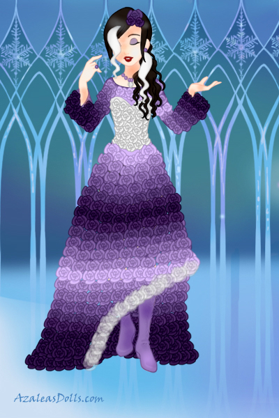 Wisteria Wolfe Bane ~ Because this dress took an hour and a ha