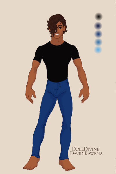 Denim/Jeans Tutorial: Step 2 ~ Now, choose your clothing and color pale