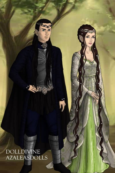 Dior Eluchíl & Nimloth ~ by rinxja