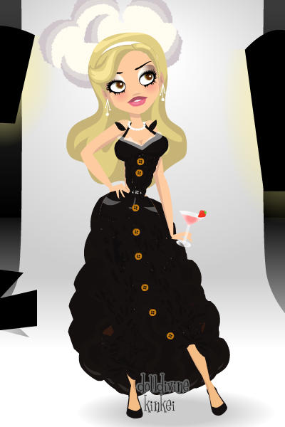 Me in My Black Dress on Date Night ~ 