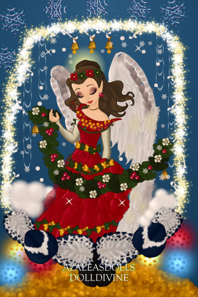 Snow-globe Christmas Angel ~ 
