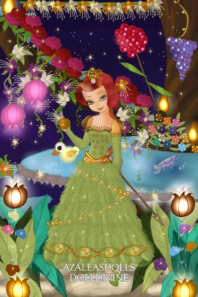 Princess Fiona in Garden of Far Far Away ~ For Ubbi Pick, Post and Play Contest. Fi
