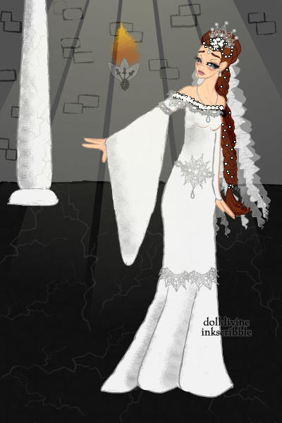 Sansa at her wedding with Tyrion ~ 
