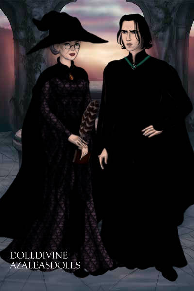 Minerva McGonagall and Severus Snape ~ <3