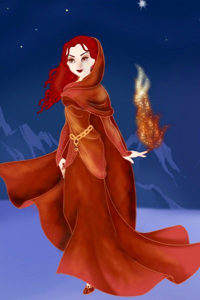 \She was terrible..and red\ ~ The Red Priestess Melisandre :) ok ok, i