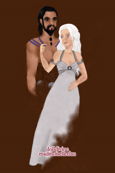 \When the sun rises in the west and sets ~ Daenerys and Khal Drogo..one of my favou
