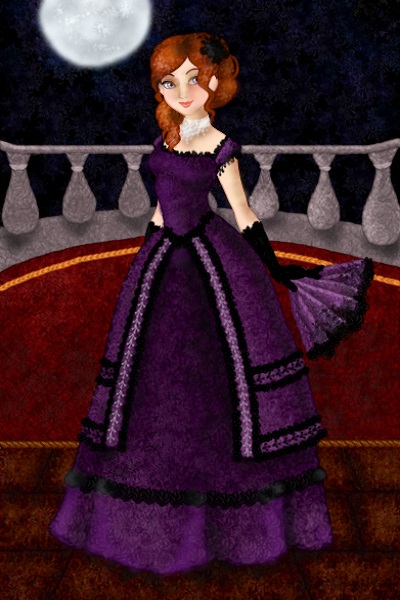 Sara Chatain (for 2BlueWizards) ~ Hope you'll like her victorian ball gown