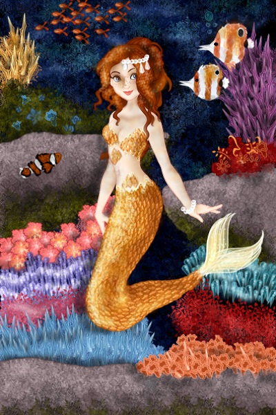Princess of the Coral Reef (for Yellowau ~ :)