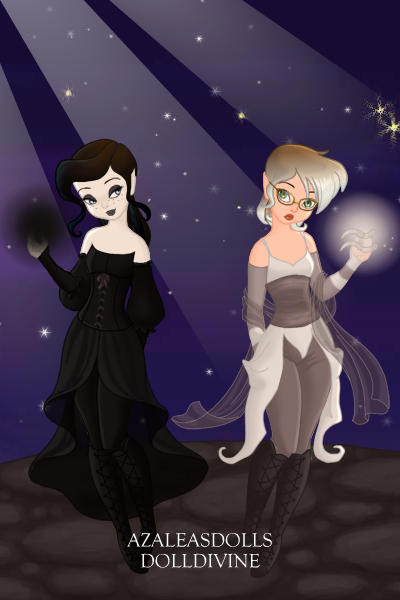 Me and EnderGirl as the Dark and air ele ~ 