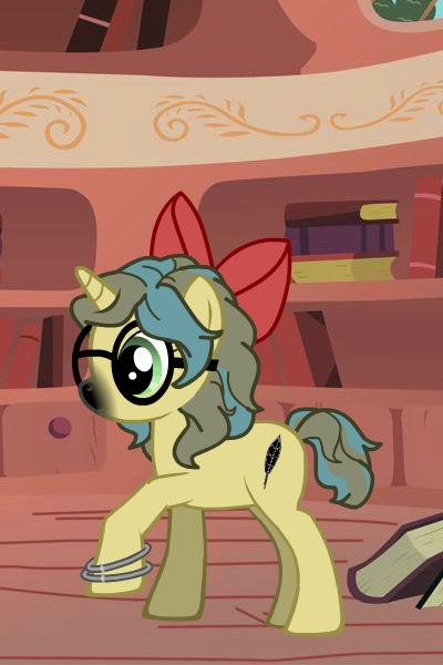 Me as a pony ~ And yes i have that weird turquoise colo