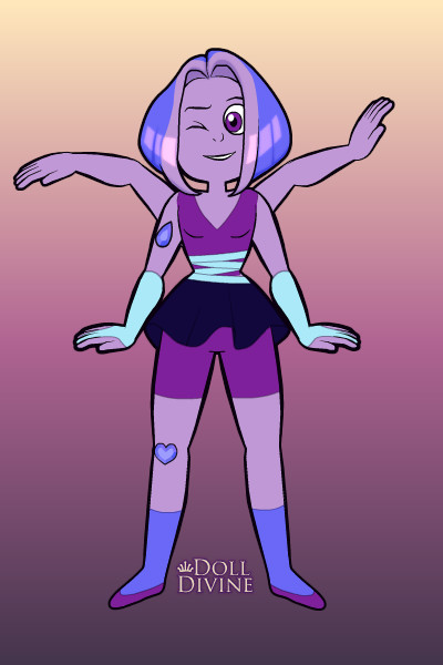 Violet Sapphire ~ okay, real talk, our fusion would be lit