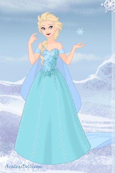 Elsa ~ I know Elsa's snow queen stuff is due to