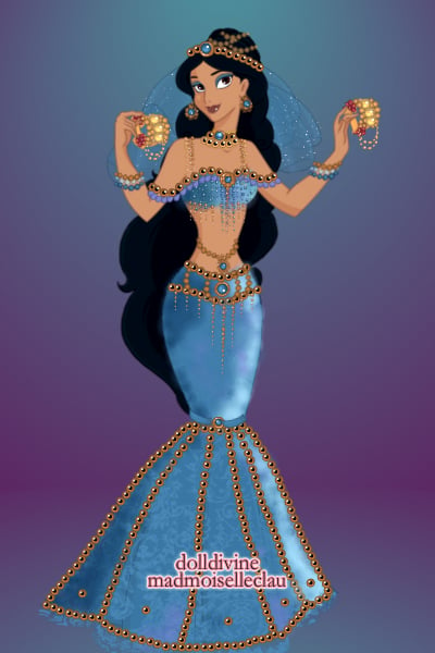 Princess Jasmine Khaleegy Dancing ~ Princess Jasmine in her Talent portion f