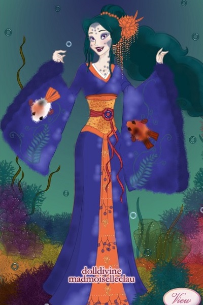 The Yokai Princess Koi ~ In Japanese folklore and mythology Yokai