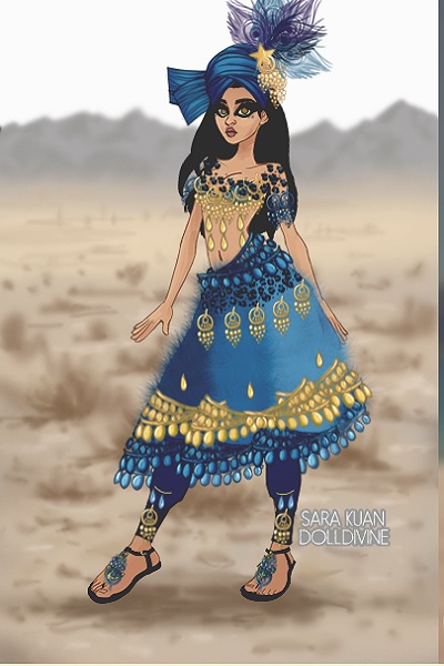 Bedouin Fusion Fashion ~ 3rd in my mini-series of Ethinic-Modern 