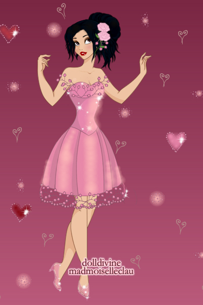 Valentines Day Dress ~ I wanted to make something cute and pret