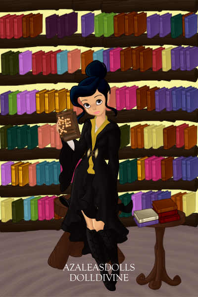 Me At The Hogwarts Library ~ Getting some reading done:)
