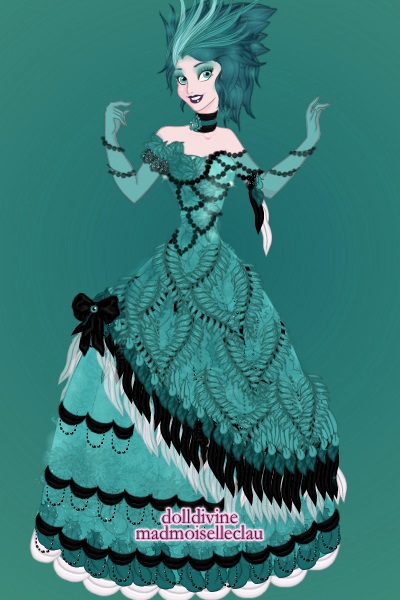 High Fashion: Tropical Teal ~ For kcfantastic's Lets get fancy contest