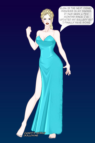 Elsa Wip and announcement ~ I hope to have Elsa completed by the end