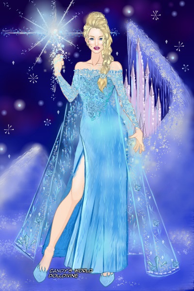 Frozen Fractals: Elsa ~ Elsa is A part of my #Disney collection.