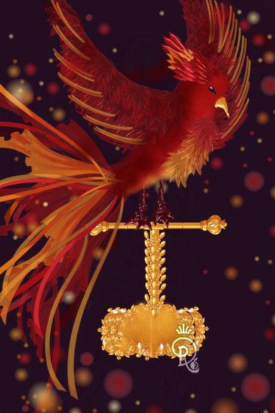 Magical Creature: Fawkes! ~ For @snoxx Hogwarts House Cup Game on th