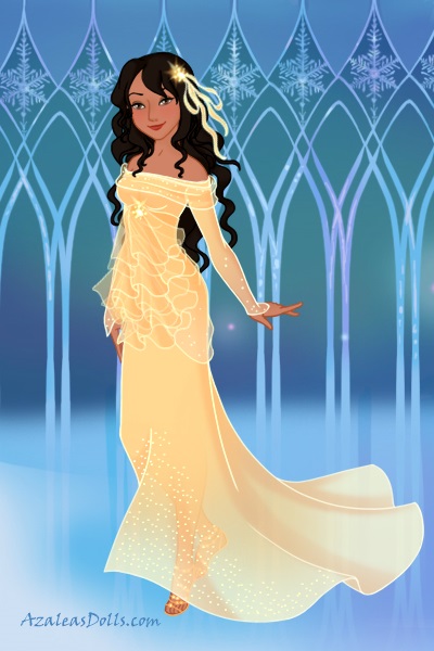 Springing Doe, Yellow Evening Gown ~ My OC who looks best in yellow is curren
