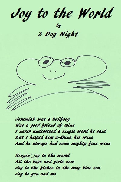 Joy To The World Three Dog Night By Saralynarati