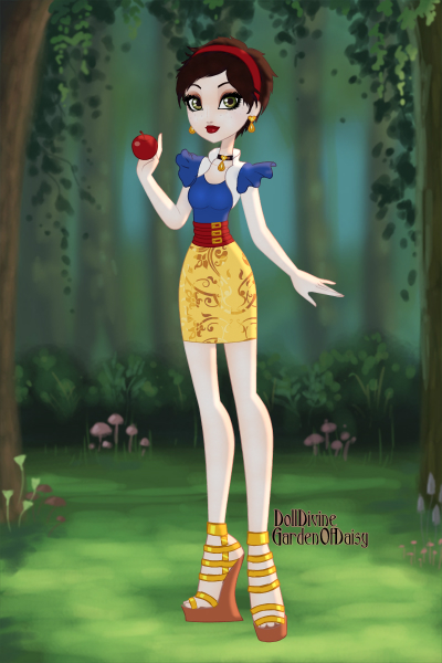 Modern Vintage Snow White - Gift for Zo� ~ My rendition of @rose-renee as a Modern 
