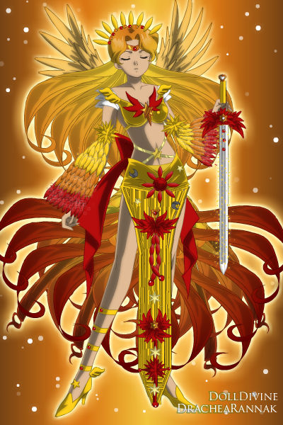 The Phoenix and the Sword of Light ~ #Phoenix #Fire #Light #Sword #Red